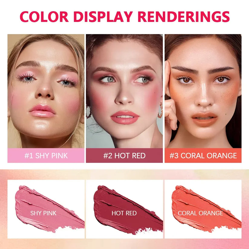 ⭐⭐NUEVO BLUSH STICK - RUBOR EN BARRA 3 EN 1🤳👑💄