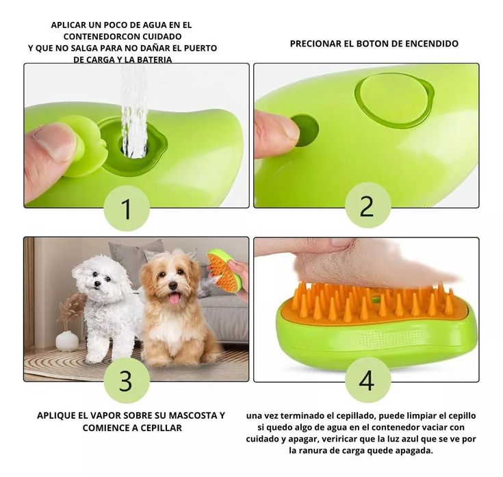 🎁MEGA PROMO ✨DRYBOWL BEBEDERO ANTIDERRAMES + CEPILLO VAPORIZADOR🐱🐶